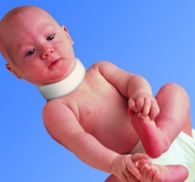 Воротник ортопедический мягкий для младенцев ассиметричный