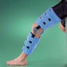 Ортез коленный регулируемый жесткий (высота 55,8 см) (Oppo)