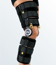 Облегченный реабилитационный телескопический коленный ортез с регулятором - medi ROM deluxe cool