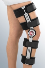 Облегченный реабилитационный коленный ортез с регулятором - укороченный - protect.ROM cool