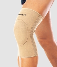 Бандаж на коленный сустав с фиксирующей подушкой и ребрами жесткости