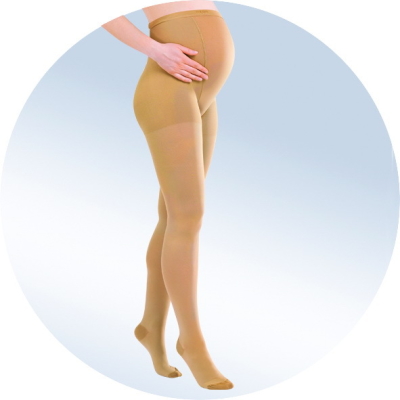 Колготки для беременных плотные 2 класс компрессии К123 (Orto)