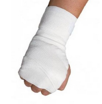 Бинт полиуретановый белый 7,5 см х 3,6 м