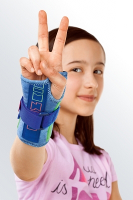 Шина для лучезапястного сустава детская левая Manumed D