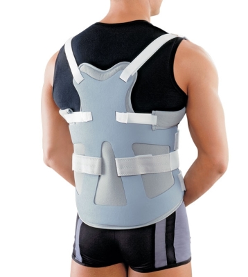 Корсет грудопоясничный жесткий с пластиковой рамой
