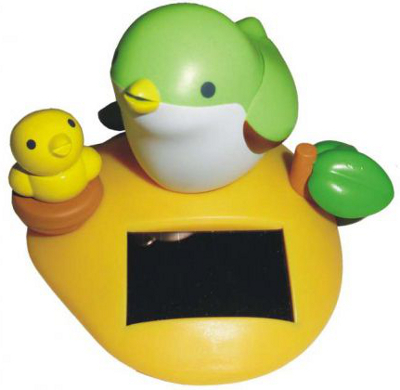 Игрушка Flip-Flap Поющая птичка (зеленая)