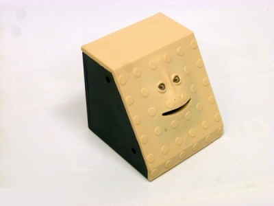 Интерактивная копилка "Обжора" (точка, бежевый)