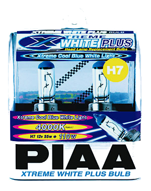 Галогенные автолампы PIAA H7 Xtreme White Plus (4000K) HE-309