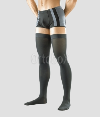 Чулки мужские с силиконовым фиксатором (Venoteks)