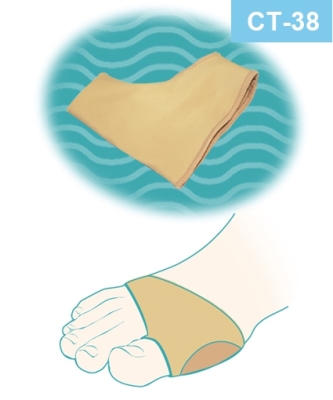 Силиконовый протектор на тканевой основе с защитой первого пальца