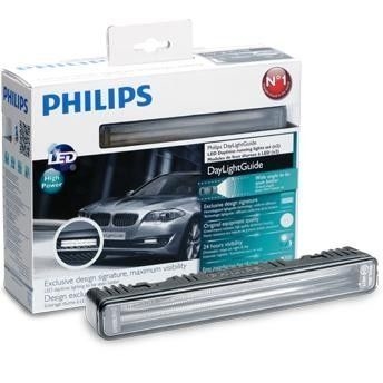 Фары дневного света (дневные ходовые огни) Philips LED DayLightGuide 12825WLEDX1 (комплект)
