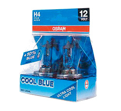Галогенные автолампы Osram H4 Cool Blue 4000K 64193 CB