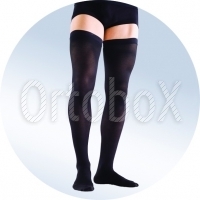 Чулки мужские на силиконовой ленте, плотные (II класс, 23-32 мм. рт. ст.) (Orto)