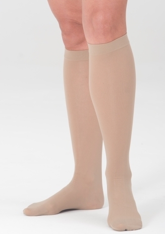 Чулки с кружевной резинкой на силиконовой основе Medi Comfort (AG - 62 - 71 см) - I класс (закрытый носок)