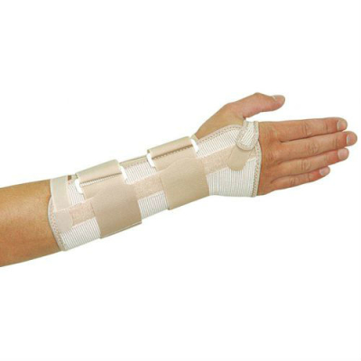 Бандаж шинирующий на лучезапястный сустав (правый)