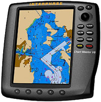 Картплоттер INTERPHASE ChartMaster V6i (сo встроенной GPS-антенной)