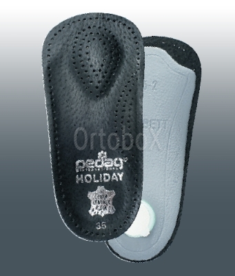 Ортопедическая каркасная полустелька для закрытой обуви с каблуком до 4 см – Viva Mini Black