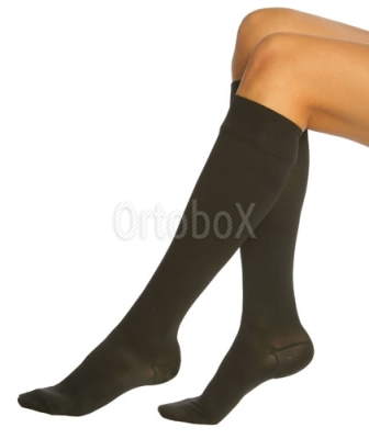 Гольфы женские плотные с мультифиброй, компрессионные (II класс, 23-32 мм. рт. ст.) (Orto)