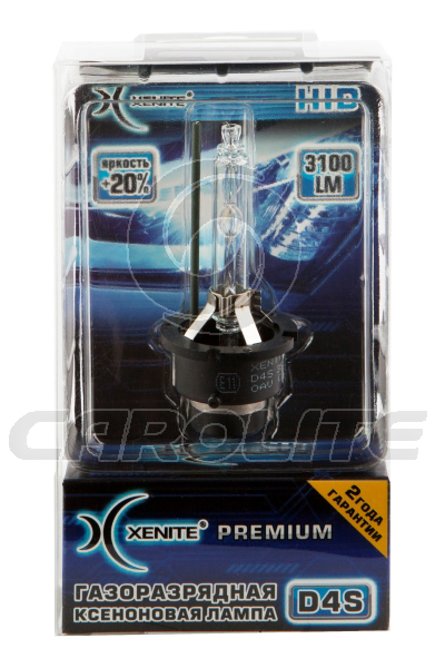   XENITE D4S Premium Яркость +20% (4300К,5000К,6000K) Гарантия 2 года