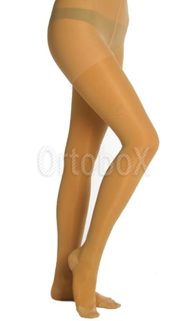 Колготки женские плотные с мультифиброй, компрессионные (II класс, 23-32 мм. рт. ст.) (Orto)