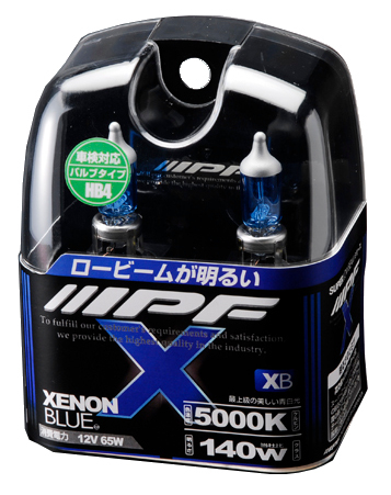 Галогенные автолампы IPF HB3 XENON BLUE X82 (5000K)