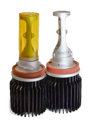 Автомобильные светодиодные лампы GARAXE PRO в цоколе H8/11/16 5200K /3200K (Южная Корея)