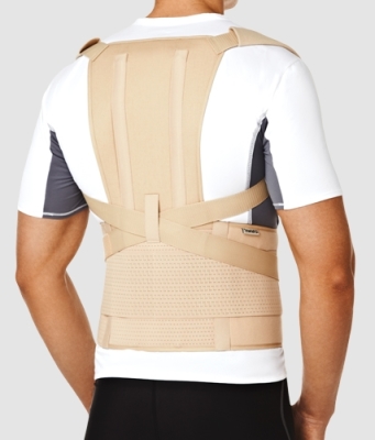 Корректор осанки Orlett для взрослых, усиленный