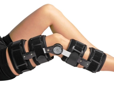 Шарнирный ортез Genu Immobil Vario T регулируемый, с жесткими шинами "Телескопический"
