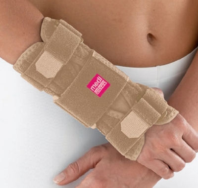 Шина для запястья MANUMED II - черная - левая