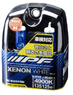 Галогенные автолампы IPF HB3 XENON WHITE SUPER J BEAM XE95R (4900K)