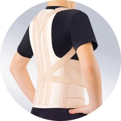 Корсет грудо-пояснично-крестцовый, бежевый детский