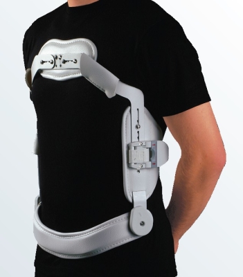 Корсет гиперэкстензионный 4-х точечный с подвижной рамкой medi 4C FLEX - ультракороткий