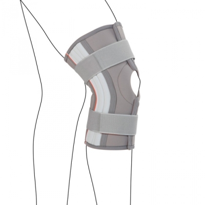 Наколенник Genu Carezza разъемный с 4-мя р.ж., 2-мя ремнями