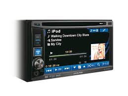 Автомобильный DVD проигрыватель 2-DIN с экраном ALPINE IVE-W530E