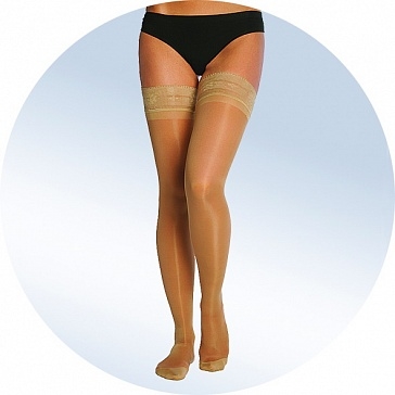 Чулки плотные (бежевые, черные) I класс компрессии