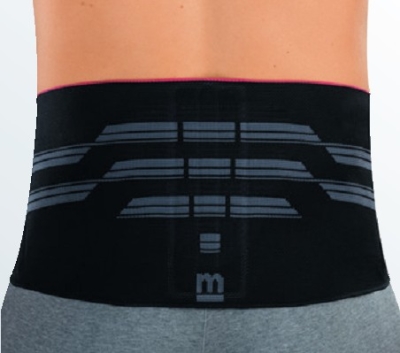 Бандаж поясничный с вкладышем Vario-Flex LUMBAMED PLUS - мужской - черный