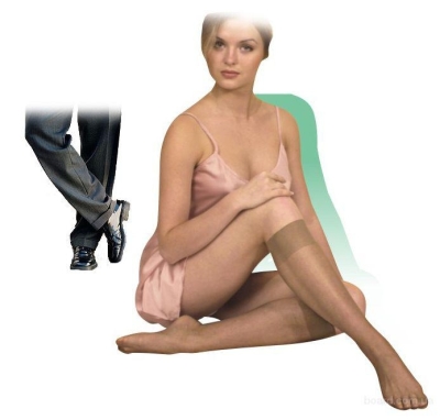 Гольфы с мыском, компрессионные, I класс компрессии (Tonus Elast)