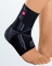 Бандаж голеностопный с силиконовыми вкладышами LEVAMED III - черный