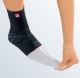 Бандаж голеностопный с силиконовыми  вставками и фиксирующим ремнем правый